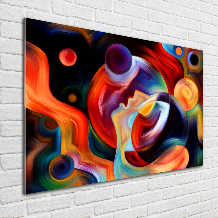 Ebern Designs Abstraction Unframed Art Prints on Glass Wayfair.co.uk